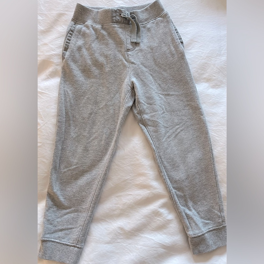 Janie and Jack gray sweatpants size 5